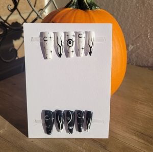 Eyes on me Starz and Flamez Press on Nails